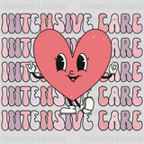 Intensive Care Valentine's Day Design - DTF heat transfer - transferlegend