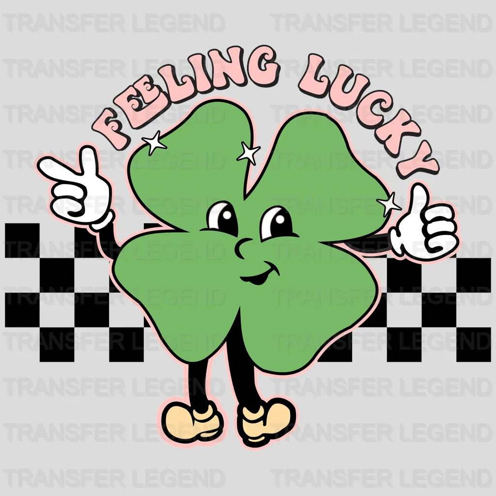 Feeling Lucky St. Patrick's Day Design - DTF heat transfer - transferlegend