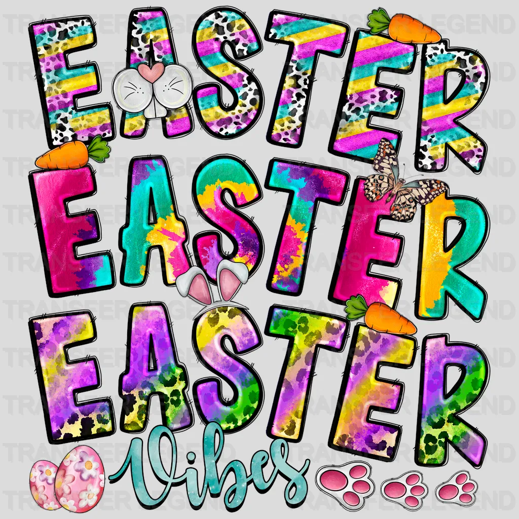 Easter Easter Easter Vibes Design - DTF heat transfer - transferlegend