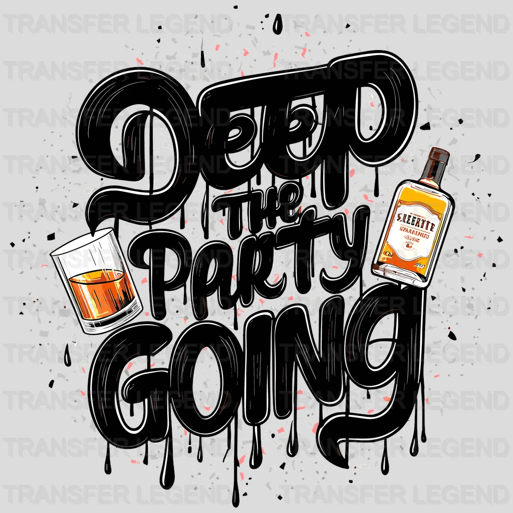 Going Deep Party Design - DTF Heat Transfer - transferlegend