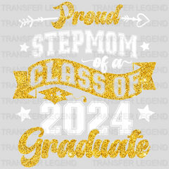 Proud Stepmom Of A Class Of 2024 Graduate Design - DTF heat transfer - transferlegend