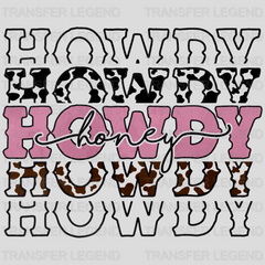 HOWDY COW DESIGN - DTF heat transfer - transferlegend