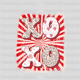 XOXO Valentine's Day Design - DTF heat transfer - transferlegend