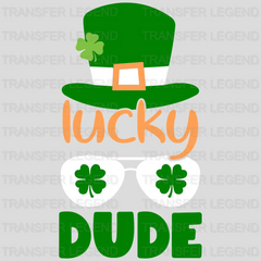 Lucky Dude St. Patrick's Day Design - DTF heat transfer - transferlegend