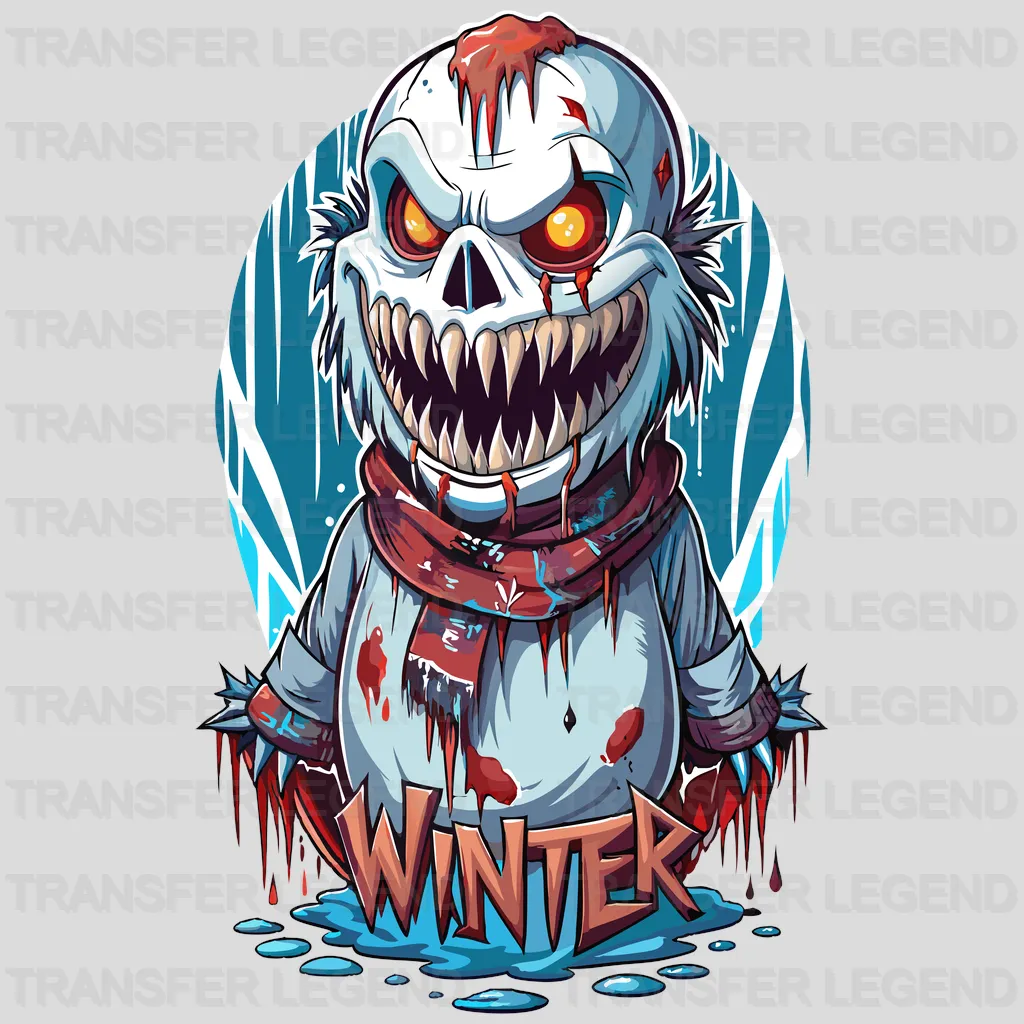 Scary Season Winter Design - DTF Heat Transfers - transferlegend