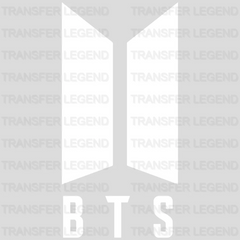 BTS Logo design- DTF heat transfer - transferlegend