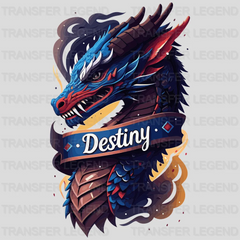 Dragon Destiny Asian Design - DTF Heat Transfer - transferlegend