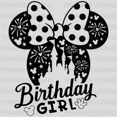 Disney Birthday Girl Minnie Design - DTF heat transfer - transferlegend