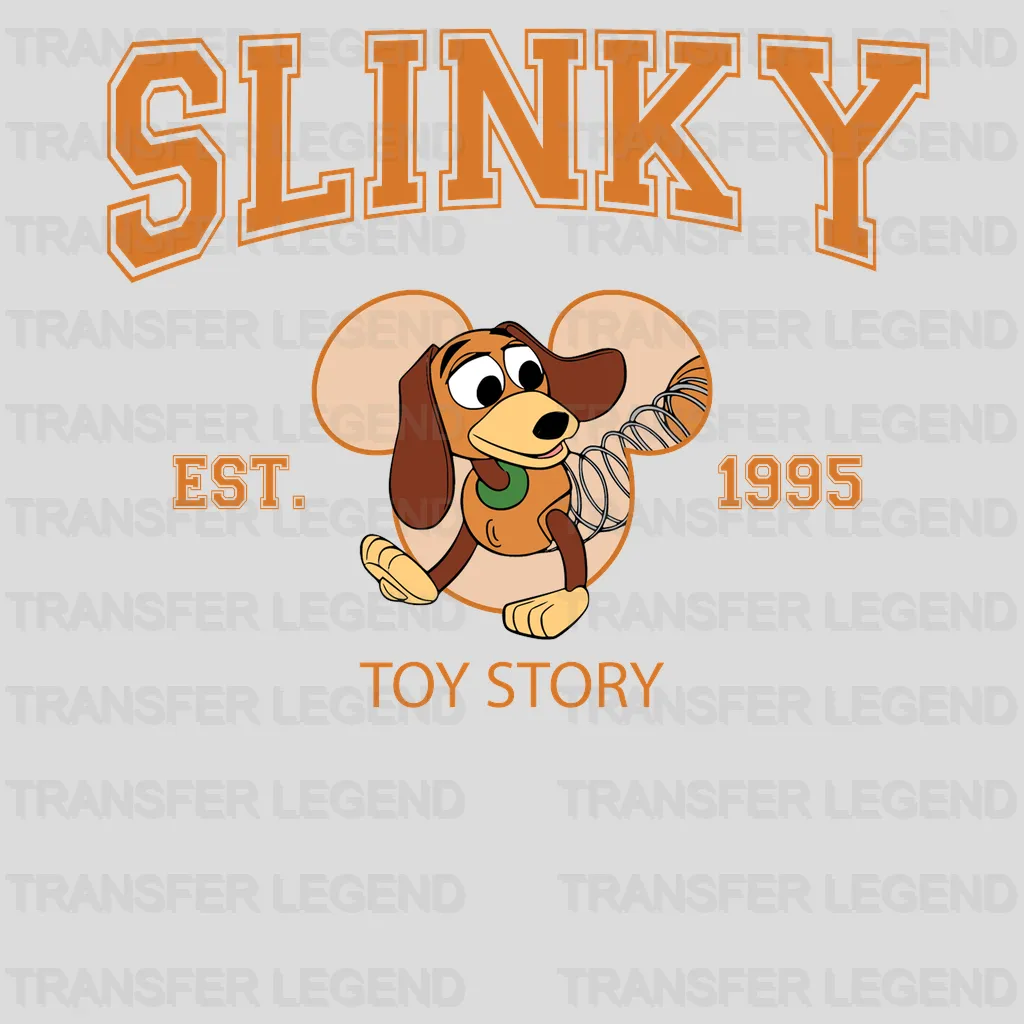 Slinky est.1995 Toy Story Disney Designs - DTF Heat Transfers