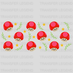 Mushroom UV DTF Transfer Cup Wrap UV DTF Sticker - transferlegend