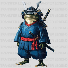 Frog Samurai Asian Design - DTF Heat Transfer - transferlegend