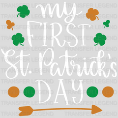 My First St. Patrick's Day Design - DTF heat transfer - transferlegend