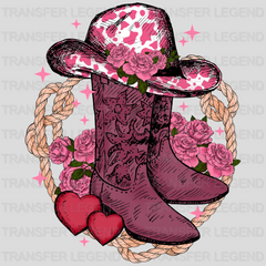 COWGIRL BOOTS - DTF heat transfer - transferlegend