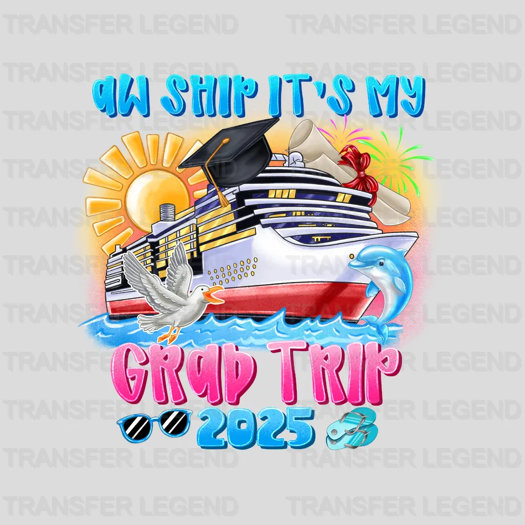 Grad Trip Summer Design - DTF Heat Transfers - transferlegend