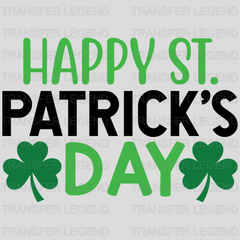 Happy St. Patrick's Day Design - DTF heat transfer - transferlegend