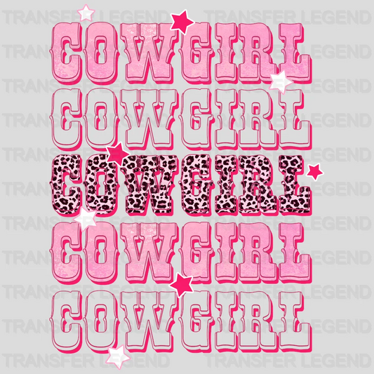 Cowgirl Cowgirl Cowgirl Cowgirl Cowgirl DTF Transfer - transferlegend