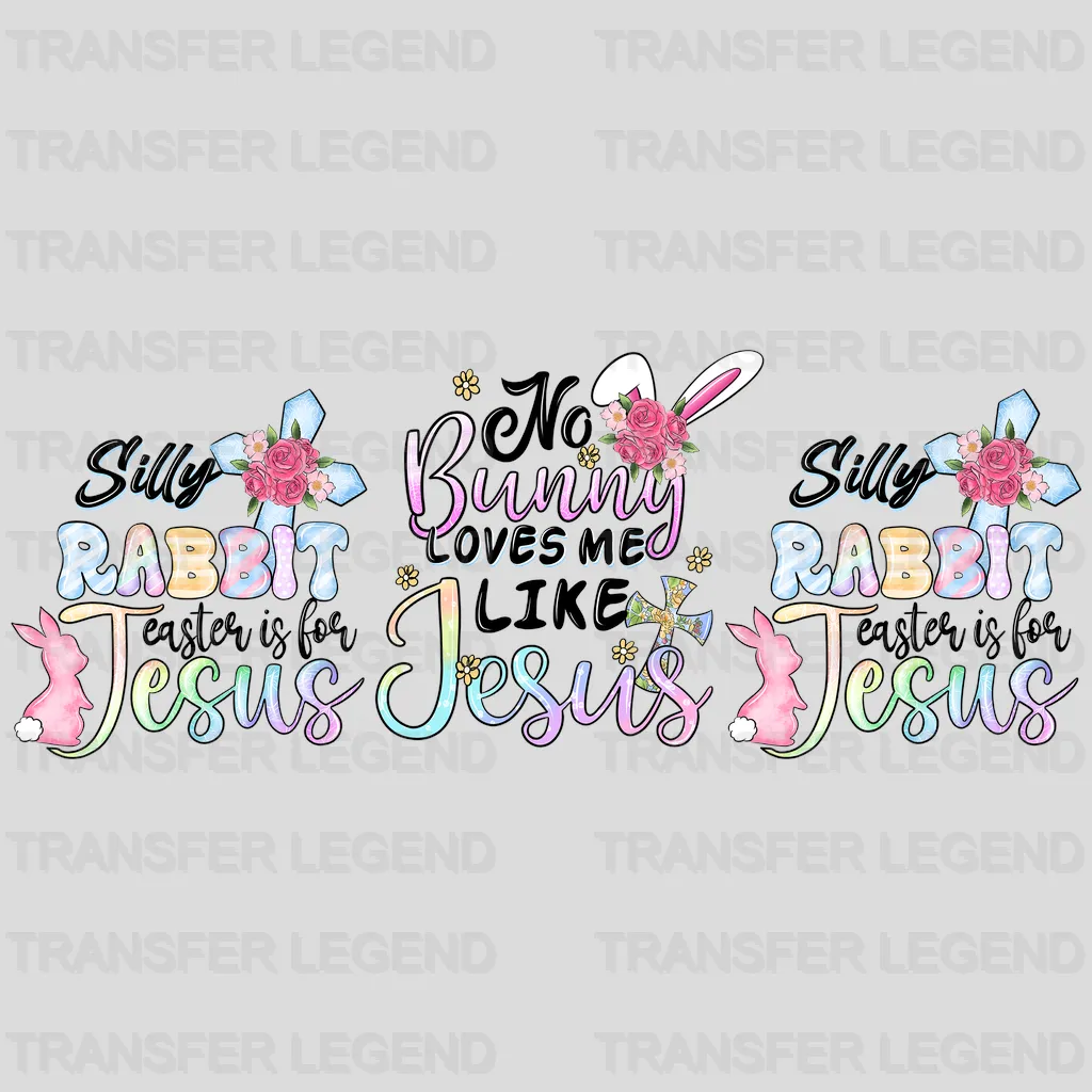 Silly Rabbit Easter UV DTF Transfer Cup Wrap UV DTF Sticker - transferlegend