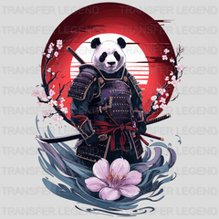 Panda Samurai Asian Design - DTF Heat Transfer - transferlegend