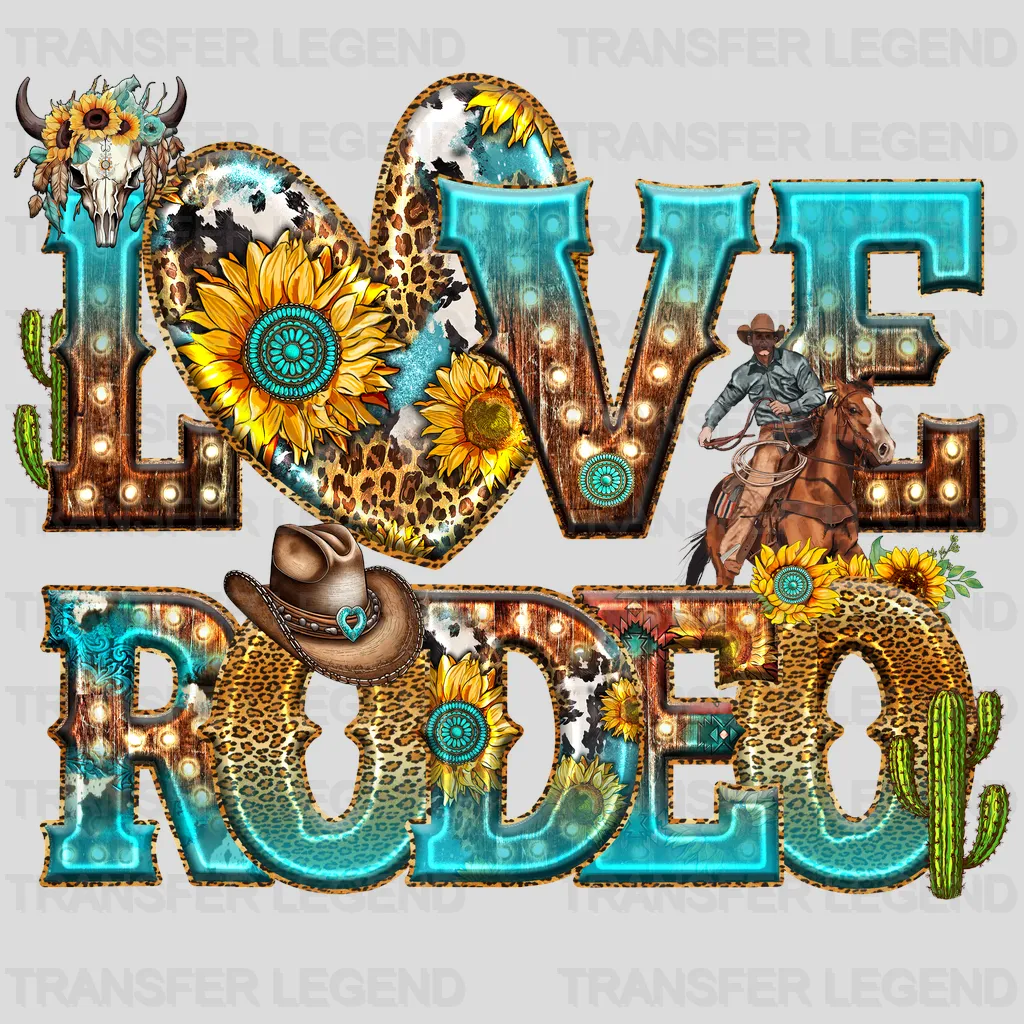 Love Rodeo - Rodeo Houston DTF Transfer - transferlegend