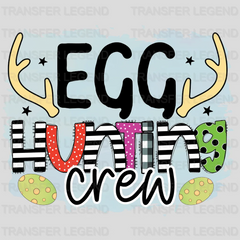 Egg Hunting Crew Easter Design - DTF heat transfer - transferlegend