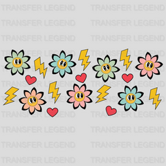 Flowers UV DTF Transfer Cup Wrap UV DTF Sticker - transferlegend