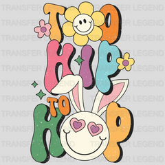 Easter To Hip To Hop Retro Design - DTF heat transfer - transferlegend