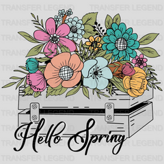 Hello Spring Easter Design - DTF heat transfer - transferlegend