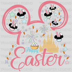 Disney Happy Easter Mickey Ears Design - DTF heat transfer - transferlegend