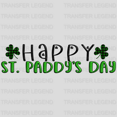 Happy St. Paddy's Day Design - DTF heat transfer - transferlegend