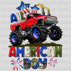 All American Boy Truck DTF Transfer - transferlegend