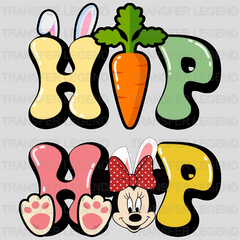 Easter Minnie Hip Hop Design- DTF heat transfer - transferlegend