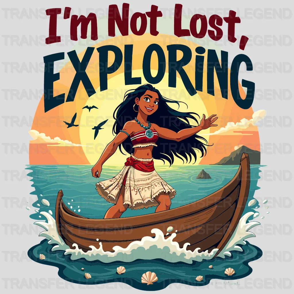 I'm Not Lost, Exploring Disney Designs - DTF Heat Transfers