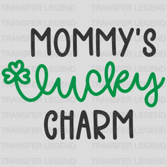 Mommy's Lucky Charm St. Patrick's Day Design - DTF heat transfer - transferlegend