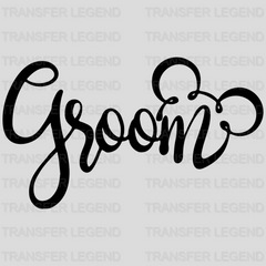 Disney Mickey Groom Mickey Design - DTF heat transfer - transferlegend