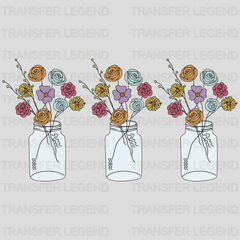 Flowers Spring Easter Design - DTF heat transfer - transferlegend