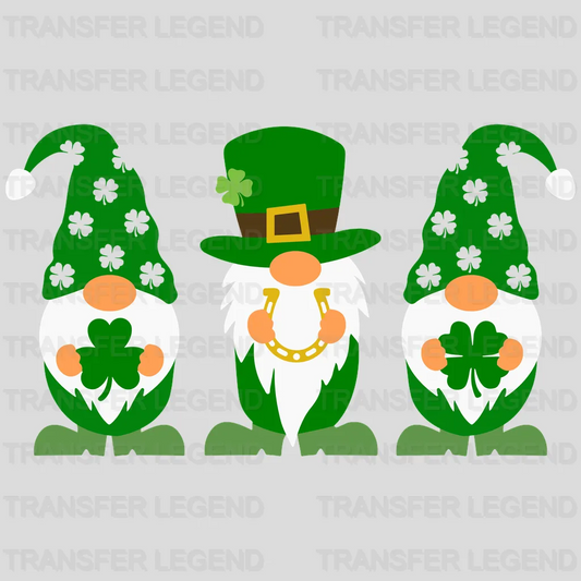 Gnomies St. Patrick's Day Design - DTF heat transfer - transferlegend