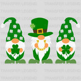 Gnomies St. Patrick's Day Design - DTF heat transfer - transferlegend