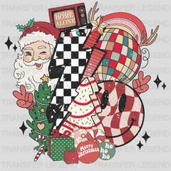 XMAS SANTA SMILEY Christmas Design - DTF heat transfer - transferlegend