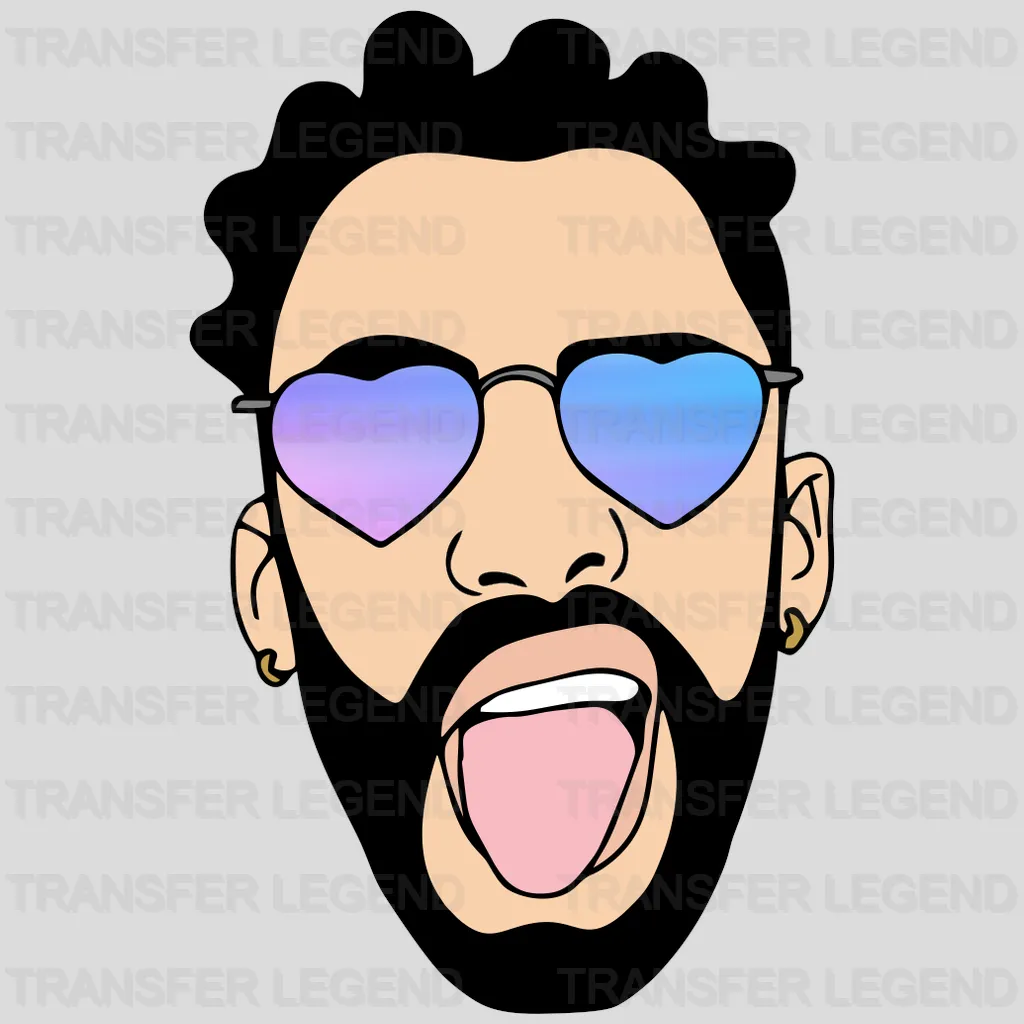 Bad Bunny Design - DTF heat transfer - transferlegend