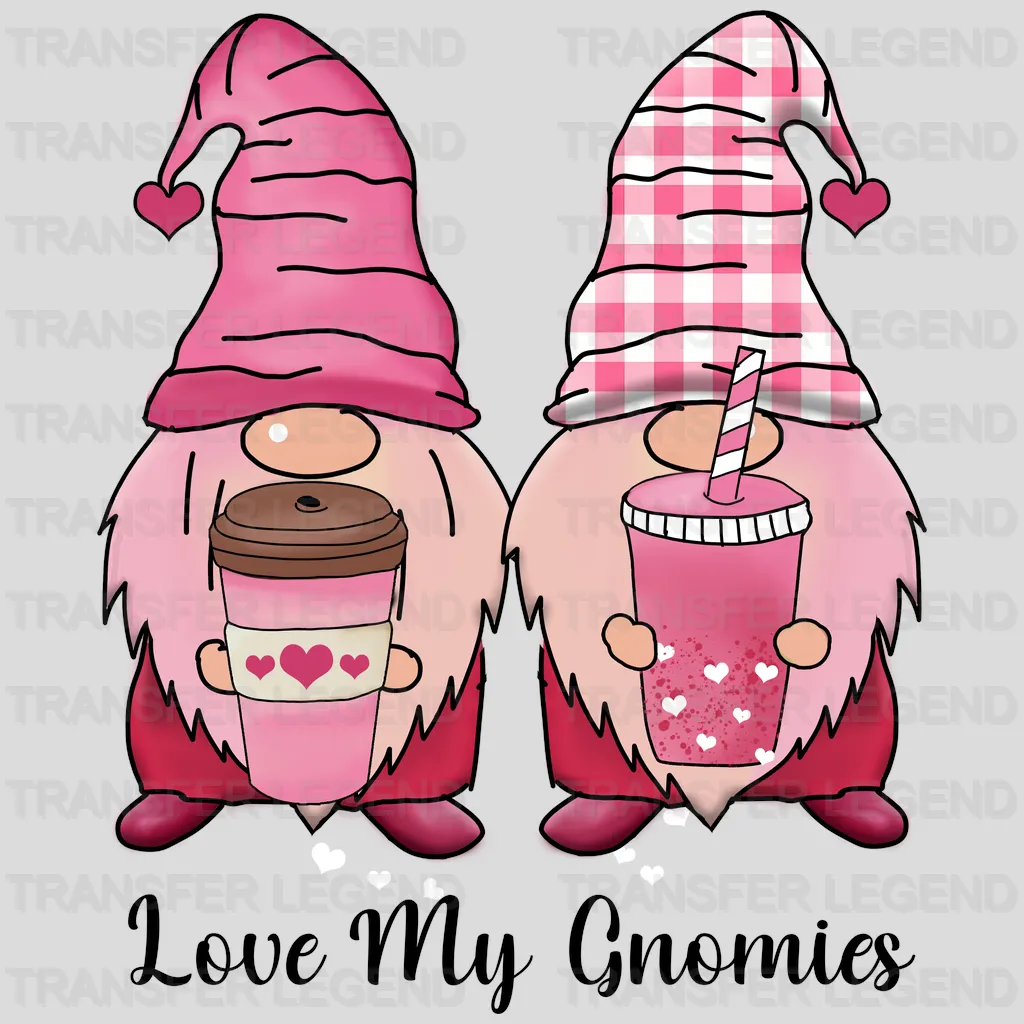 LOVE MY GNOMIES MILKSHAKE - DTF heat transfer - transferlegend