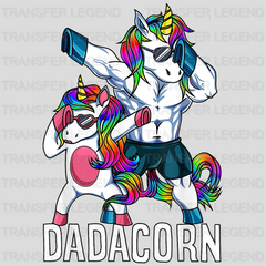 Dadacorn Funny Dad Design - DTF heat transfer - transferlegend