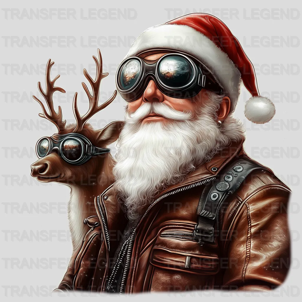 Next Station Is Santa Claus Design - DTF Heat Transfer - transferlegend