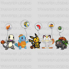 Halloween Pokémon Design - DTF heat transfer - transferlegend