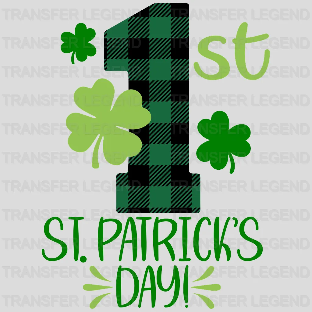 My 1st St. Patrick's Day Design - DTF heat transfer - transferlegend