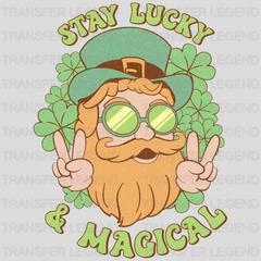 Stay Lucky & Magical St. Patrick's Day Design - DTF heat transfer - transferlegend