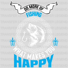 Do More Of Fishing - Fish Design DTF Heat Transfer - transferlegend