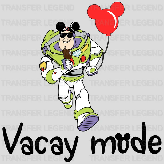 Toy Story Buzz Lightyear Vacay Mode Design - DTF heat transfer - transferlegend