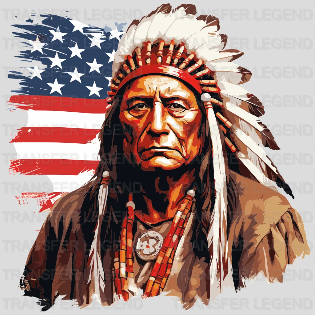 Old Man Yankee USA Design - DTF Heat Transfers - transferlegend