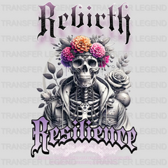 Rebirth & Resilience Streetwear Design - DTF Heat Transfer - transferlegend