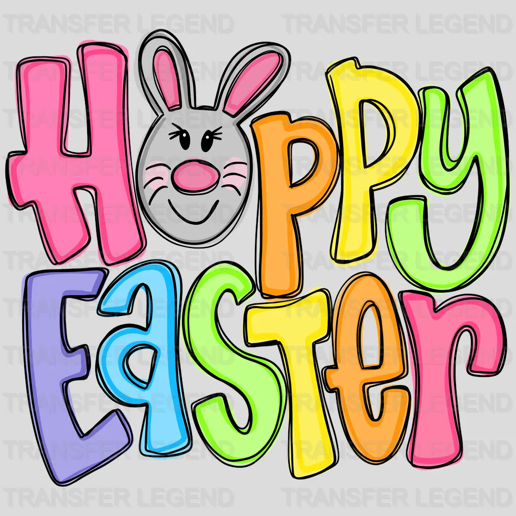 Happy Easter Design - DTF heat transfer - transferlegend